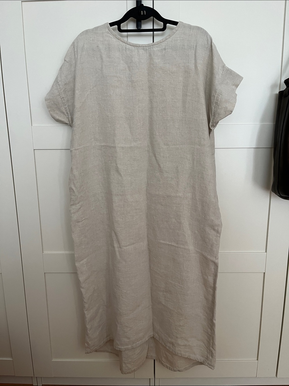 Elizabeth Suzann Georgia Midi Dress in Flax Linen